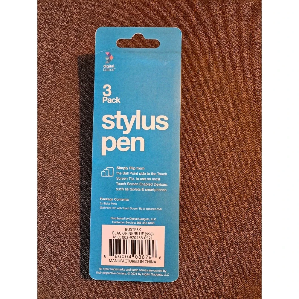 BNIB‎ digital basics 3 stylus pens